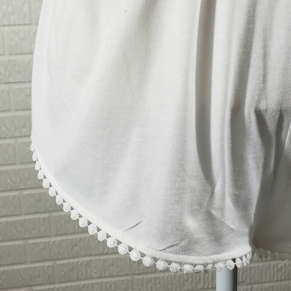 Topshop Romper Swimsuit Cover-up White - Picture 4 of 9